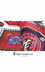 فرش دستباف 1.5 متری یلمه شیراز کد 030326 - Image 5