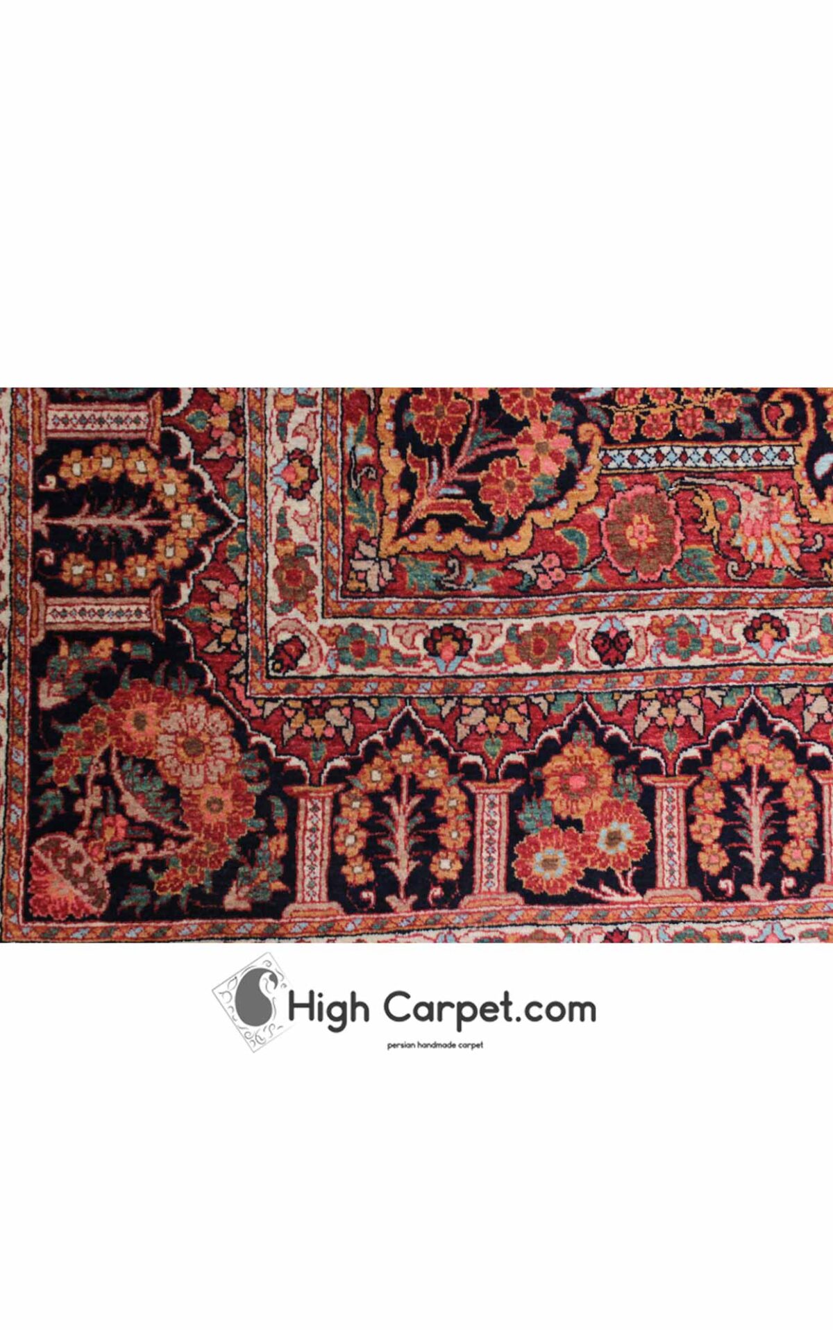 فرش دستباف شش متری قشقایی کد054582 - Image 4