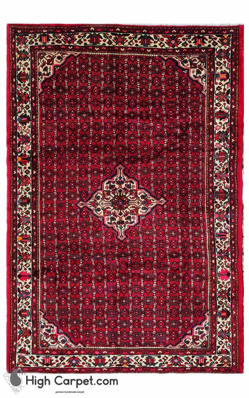 0534 فرش دستباف شش متری حسین آباد همدان کد050534 - Image 1