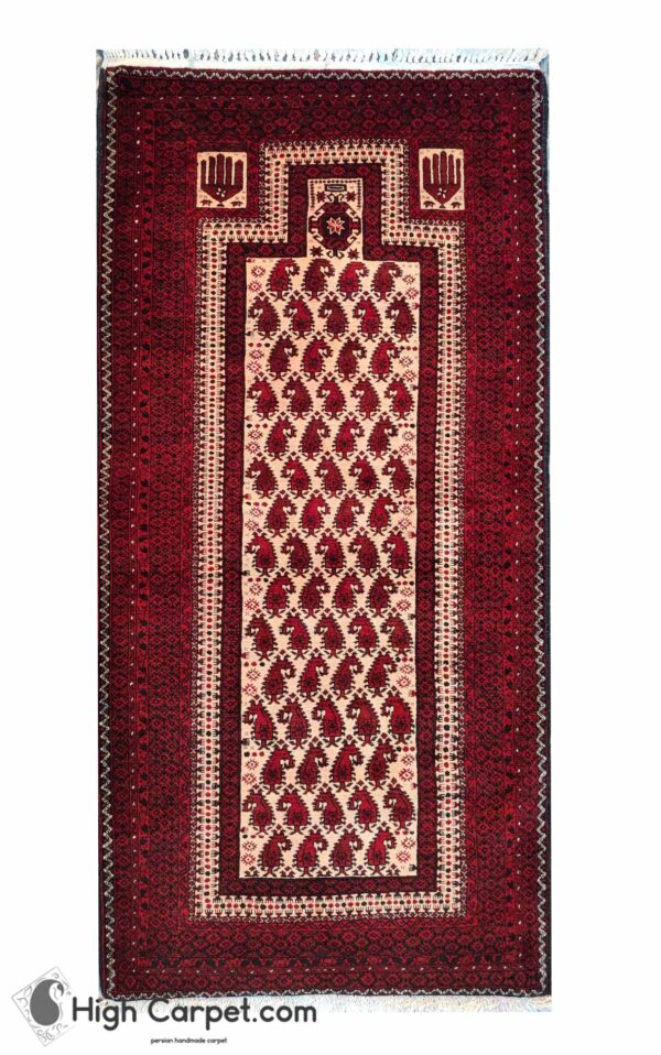 فرش دستباف 1.5 متری بلوچ کد050033