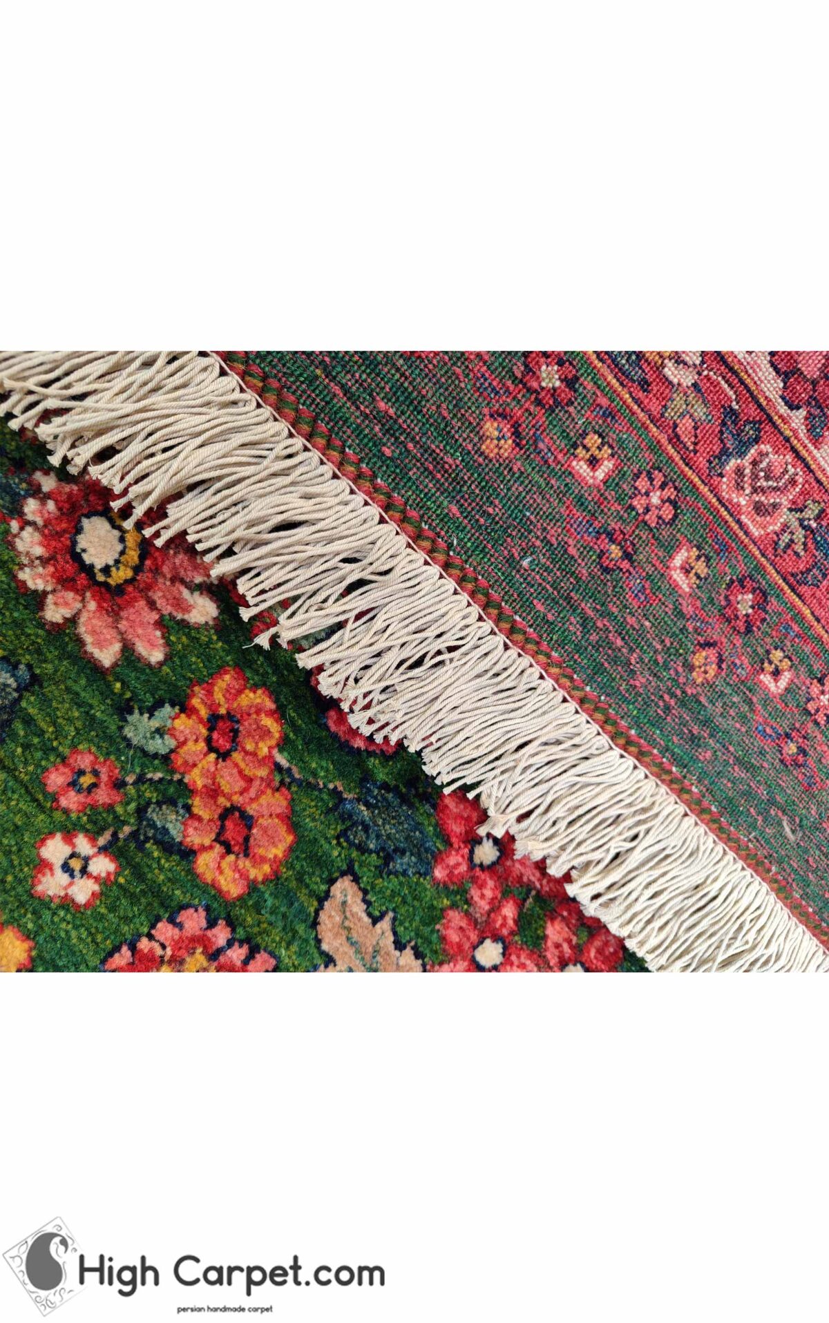 فرش دستباف 1.5متری قشقایی شیراز کد 050577 - Image 6