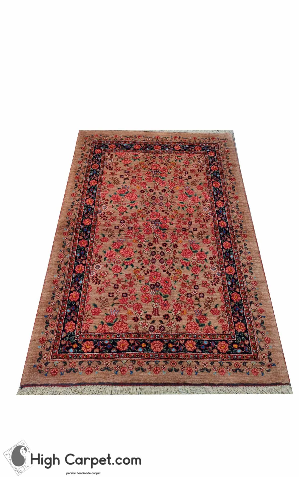 فرش دستباف 1.5 متری قشقایی شیراز کد050578 - Image 2