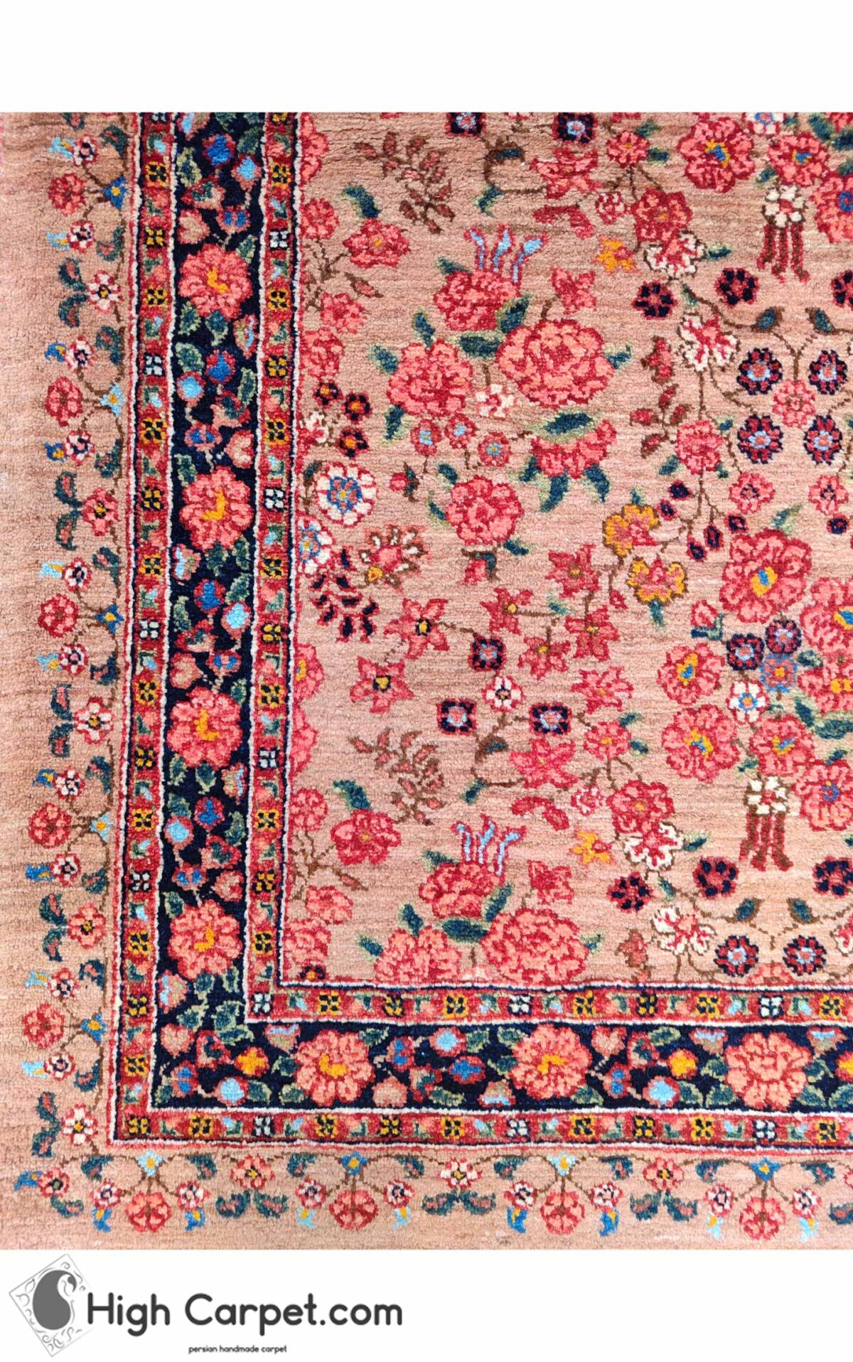 فرش دستباف 1.5 متری قشقایی شیراز کد050578 - Image 4