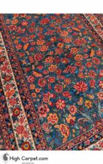 فرش دستباف چهار متری قشقایی شیراز کد050588 - Image 3