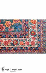 فرش دستباف چهار متری قشقایی شیراز کد050588 - Image 4