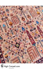 فرش دستباف سه متری قشقایی شیراز کد054721 - Image 3