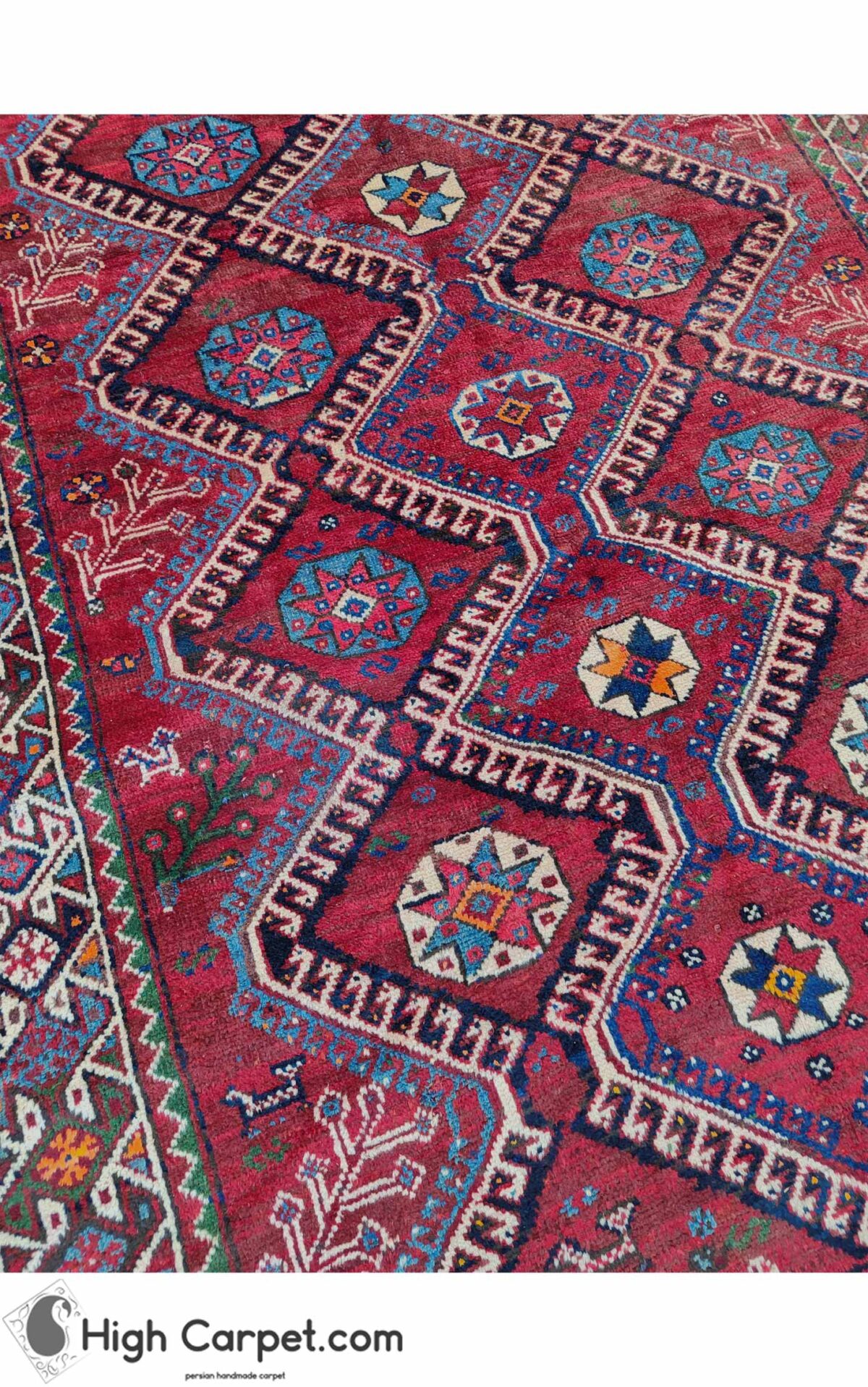 فرش دستباف چهار متری شیراز کد050538 - Image 3