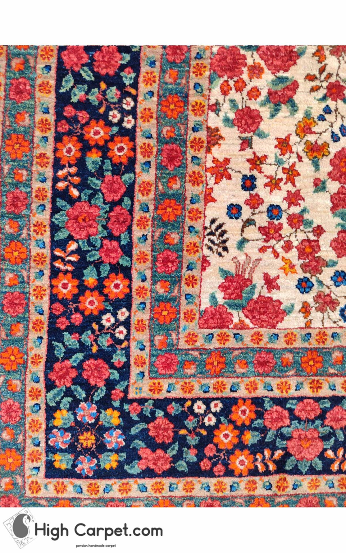 فرش دستباف شش متری قشقایی شیراز کد050590 - Image 4