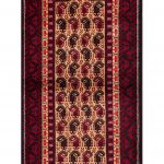 فرش دستباف 1.5 متری بلوچ کد 030571