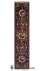 فرش دستباف کناره بختیار کد 030334