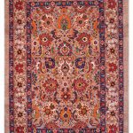 فرش دستباف نه متری قشقایی شیراز کد 030371