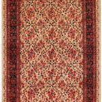 قالی چهار متری قشقایی شیراز کد 010355