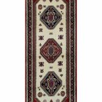 فرش دستباف کناره آباده شیراز کد 010582