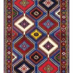 فرش دستباف 1.5 متری یلمه شیراز کد 030325