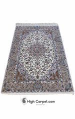 فرش دستباف سه متری کاشان کرک کرم جفت کد 011029 - Image 2
