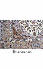 فرش دستباف سه متری کاشان کرک کرم جفت کد 011029 - Image 4