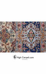 فرش دستباف شش متری اصفهان کف ابریشم کد 014284 - Image 8