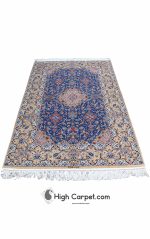 فرش دستباف سه متری اصفهان حاشیه ابریشم کد 014280 - Image 2