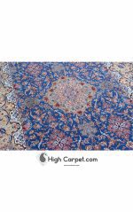 فرش دستباف سه متری اصفهان حاشیه ابریشم کد 014280 - Image 3