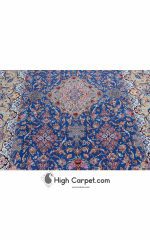 فرش دستباف سه متری اصفهان حاشیه ابریشم کد 014280 - Image 4