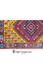 فرش دستباف یک و نیم متری یلمه شیراز کد 011124 - Image 4