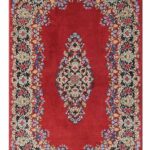 فرش دستباف 1.5 متری کرمان کد 054327