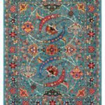 فرش دستباف سه متری ورامین کد 030385