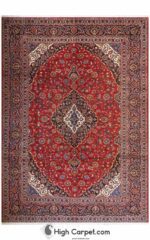 فرش دستباف دوازده متری کاشان کد 014358