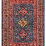 فرش دستباف چهار متری قشقایی شیراز کد 030355