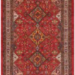 فرش دستباف چهار متری قشقایی شیراز کد 030375