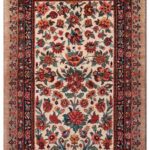 فرش دستباف 1.5 متری قشقایی شیراز کد 030328