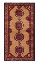 فرش دستباف 1.5 متری بلوچ کد 030057
