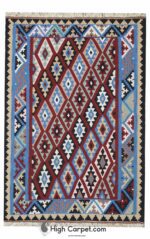 گلیم دستباف 1.5 متری شیراز کد 030646