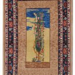 فرش دستباف 1.5 متری بختیار کد030669