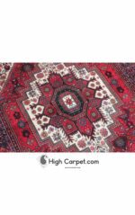 فرش دستباف 1.5 متری زنجان دست دوم کد 030105 - Image 3