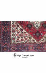 فرش دستباف 1.5 متری زنجان دست دوم کد 030105 - Image 4