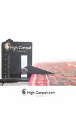 فرش دستباف 1.5 متری زنجان دست دوم کد 030105 - Image 6