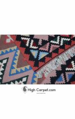 گلیم دستباف 1.5 متری شیراز کد 030647 - Image 3