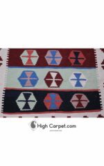 گلیم دستباف 1.5 متری شیراز کد 050292 - Image 3
