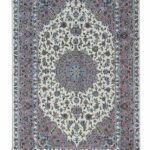 فرش دستباف شش متری کاشان گل ابریشم کد034467