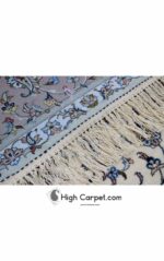فرش دستباف شش متری کاشان گل ابریشم کد034467 - Image 5