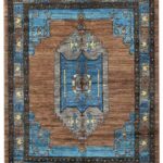 فرش دستباف طرح چوب چهارمتری خراسان کد050452