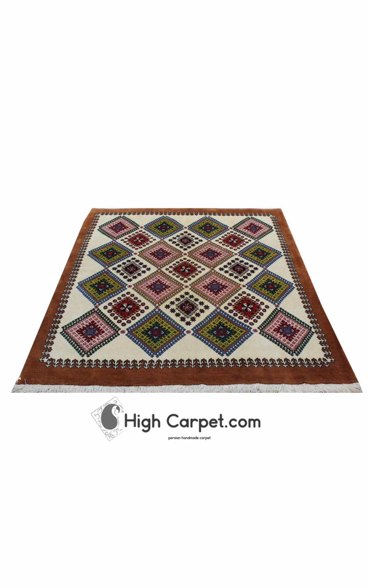 فرش دستباف یلمه شیراز کد050438 - Image 2