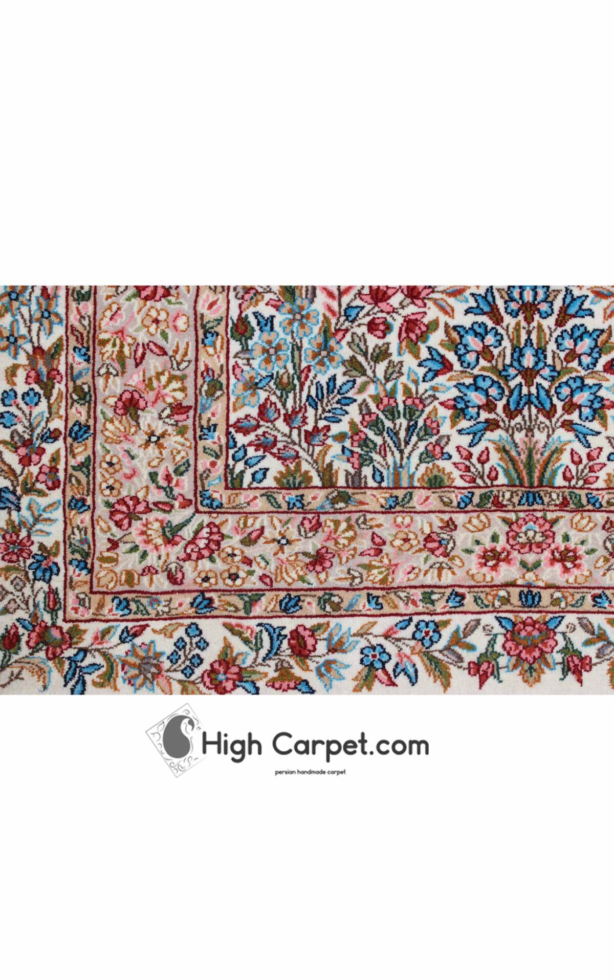 فرش دستباف 1.5متری کرمان کد050487 - Image 4