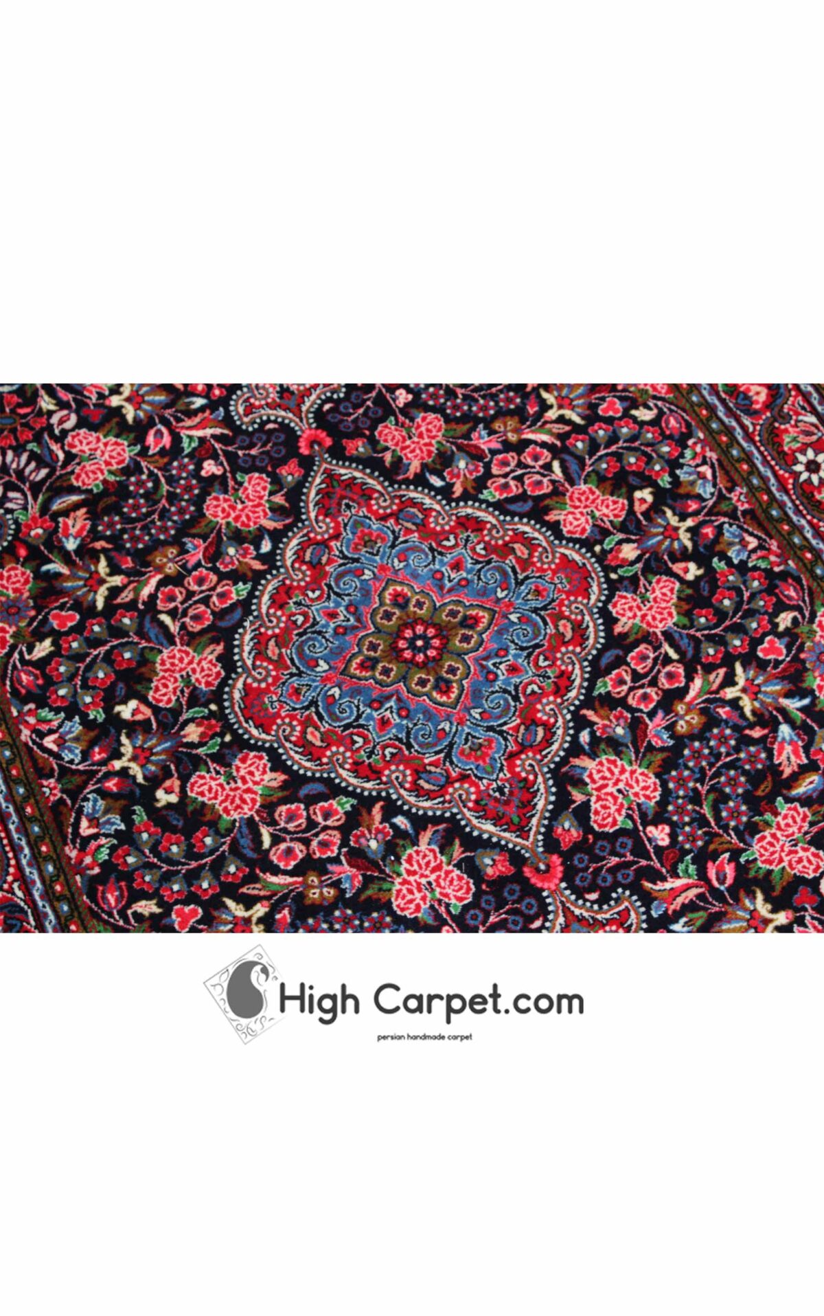 فرش دستباف 1.5 متری ملایر همدان کد034524 - Image 3
