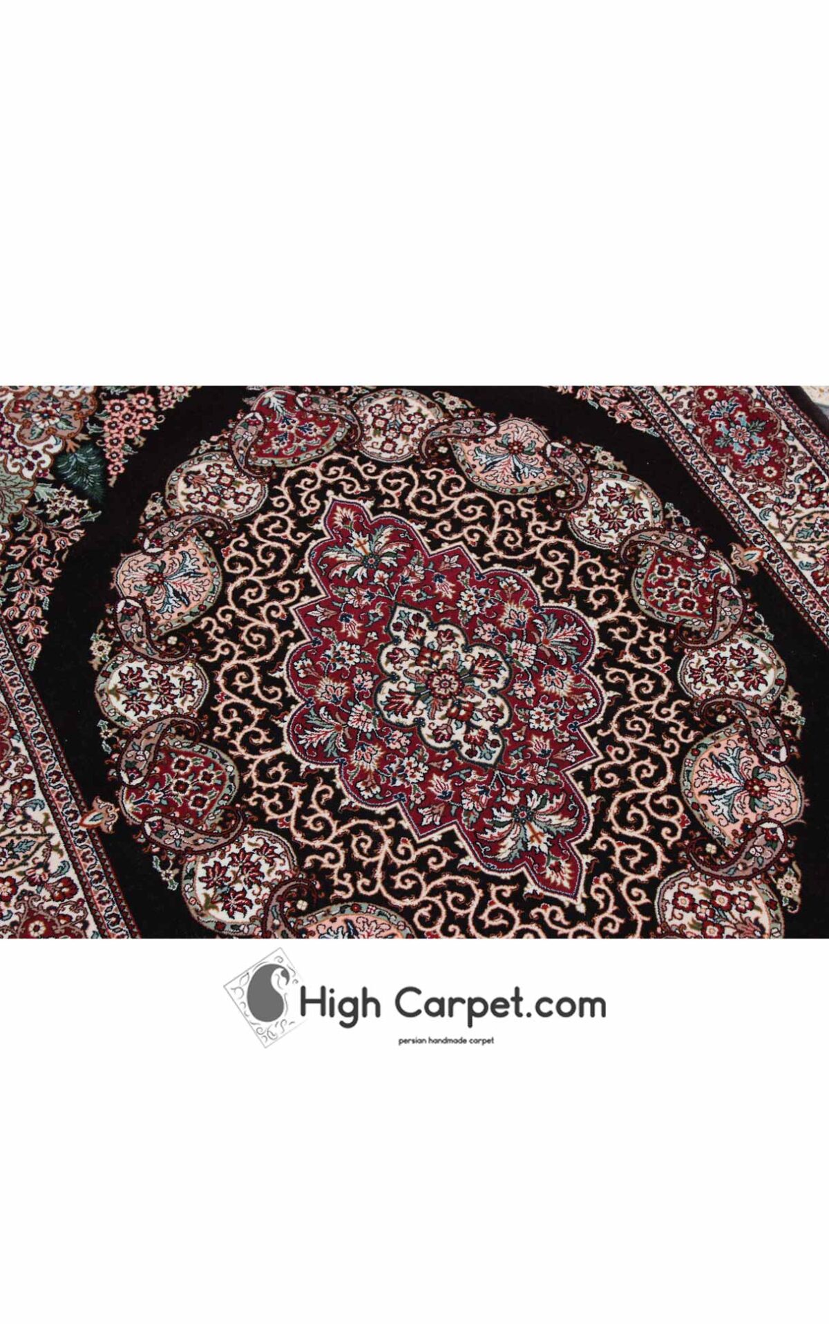 فرش دستباف 1.5 متری قم کد030766 - Image 3