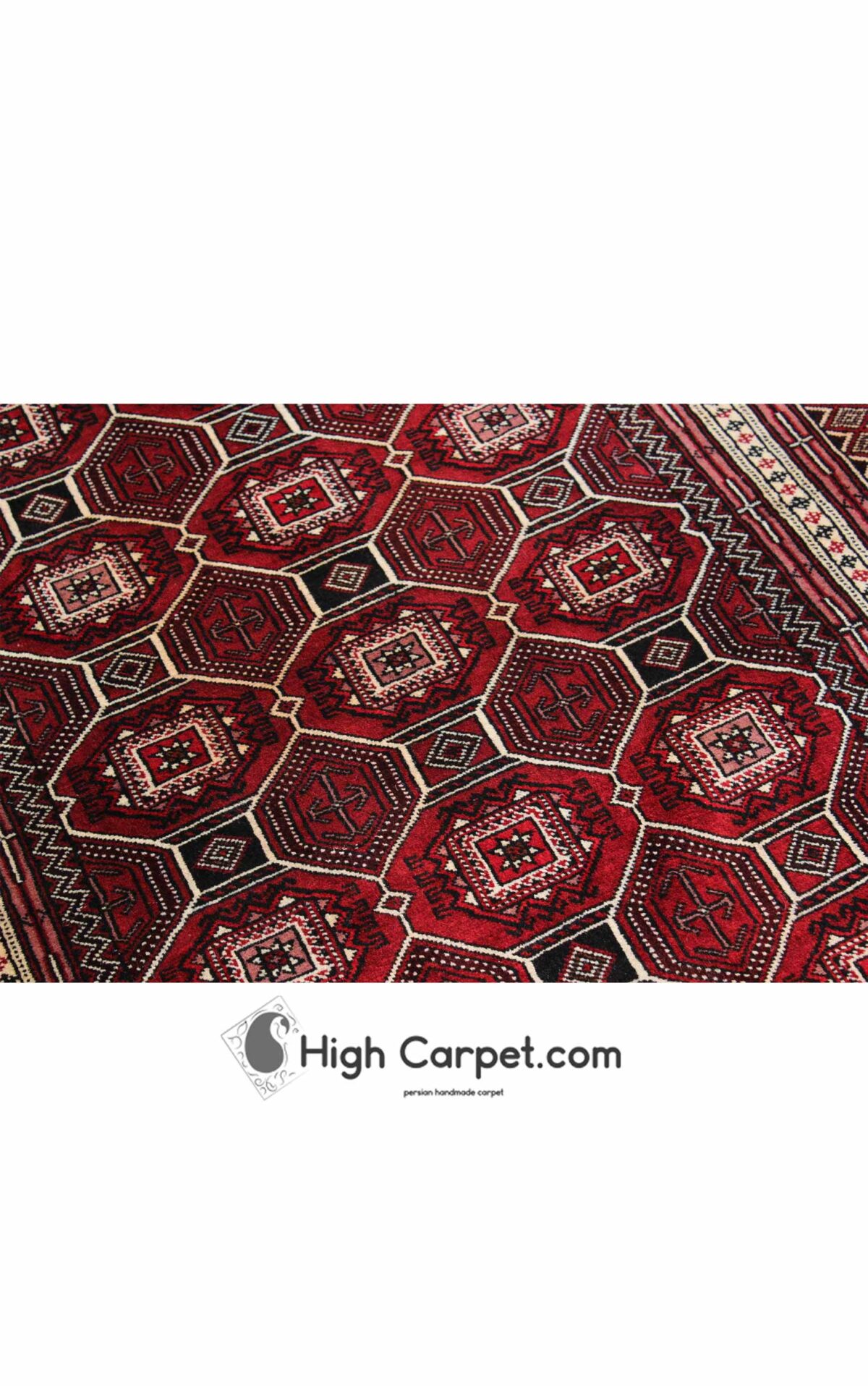 فرش دستباف 1.5 متری بلوچی کد050067 - Image 4