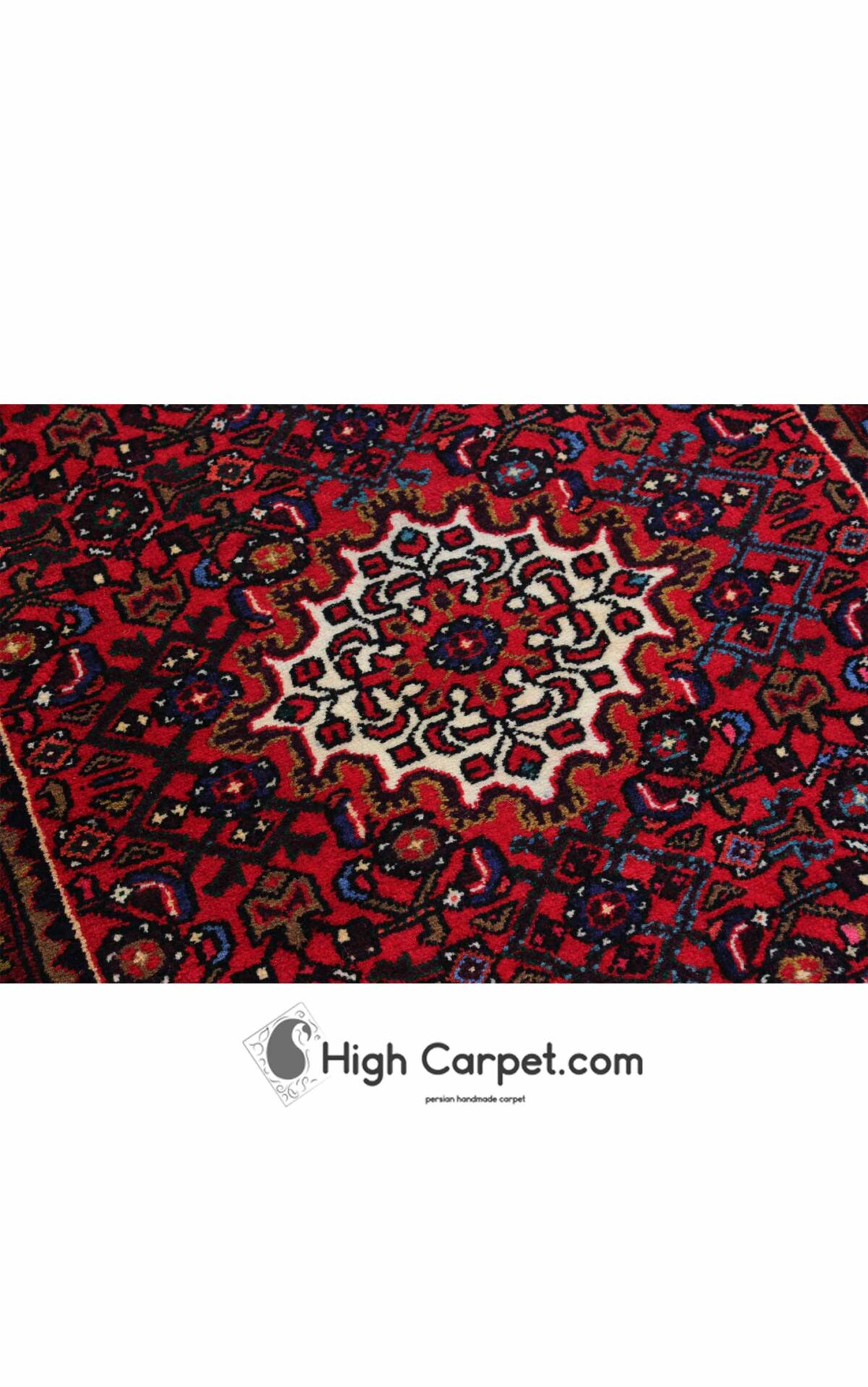 فرش دستباف 1.5 متری حسین آباد همدان کد050073 - Image 3