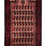 فرش دستباف 1.5 متری بلوچ کد 050030