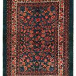 فرش دستباف چهار متری قشقایی شیراز کد050588
